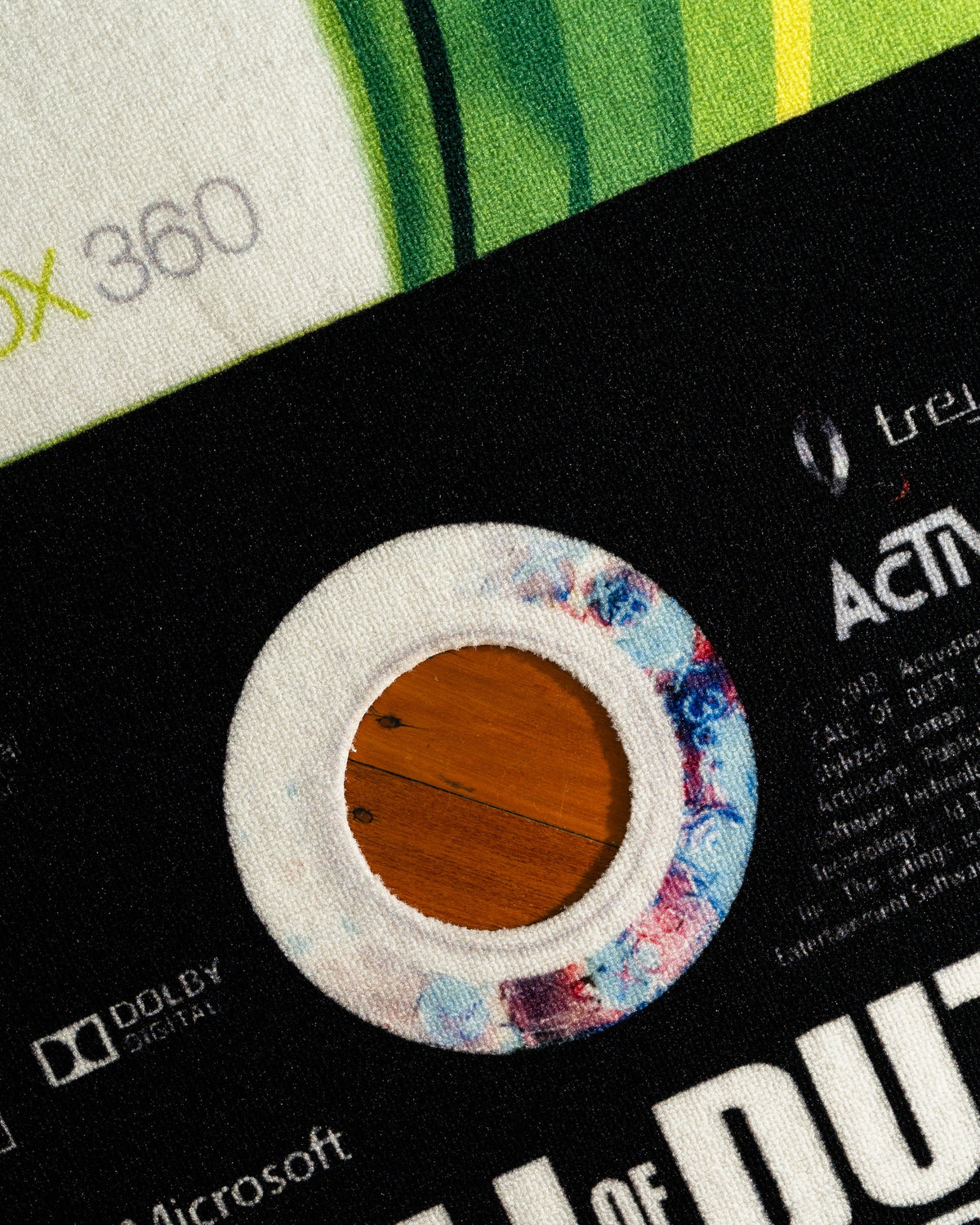 Black Ops II disc rug full view